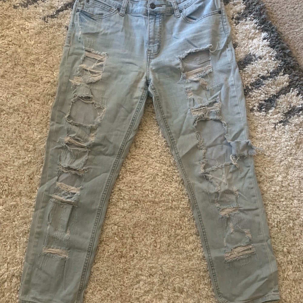 Eunina Distress Rip jeans